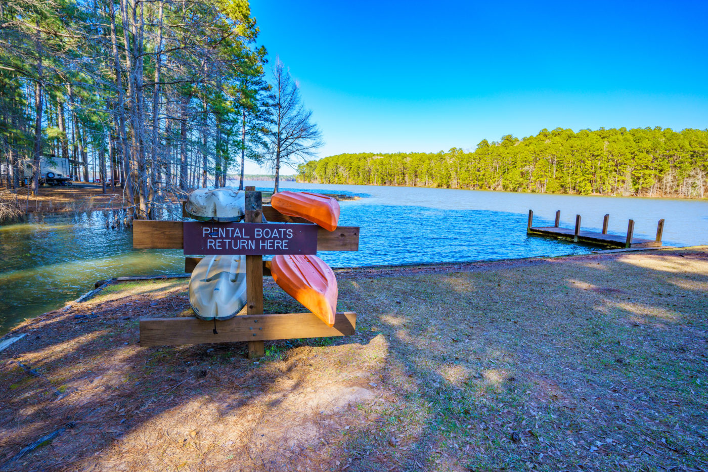 Lake Claiborne State Park in Shreveport | Kayaking & Fishing